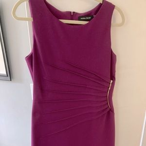 Ivanka Trump violet / purple sleeveless dress size 12.  New with tag.